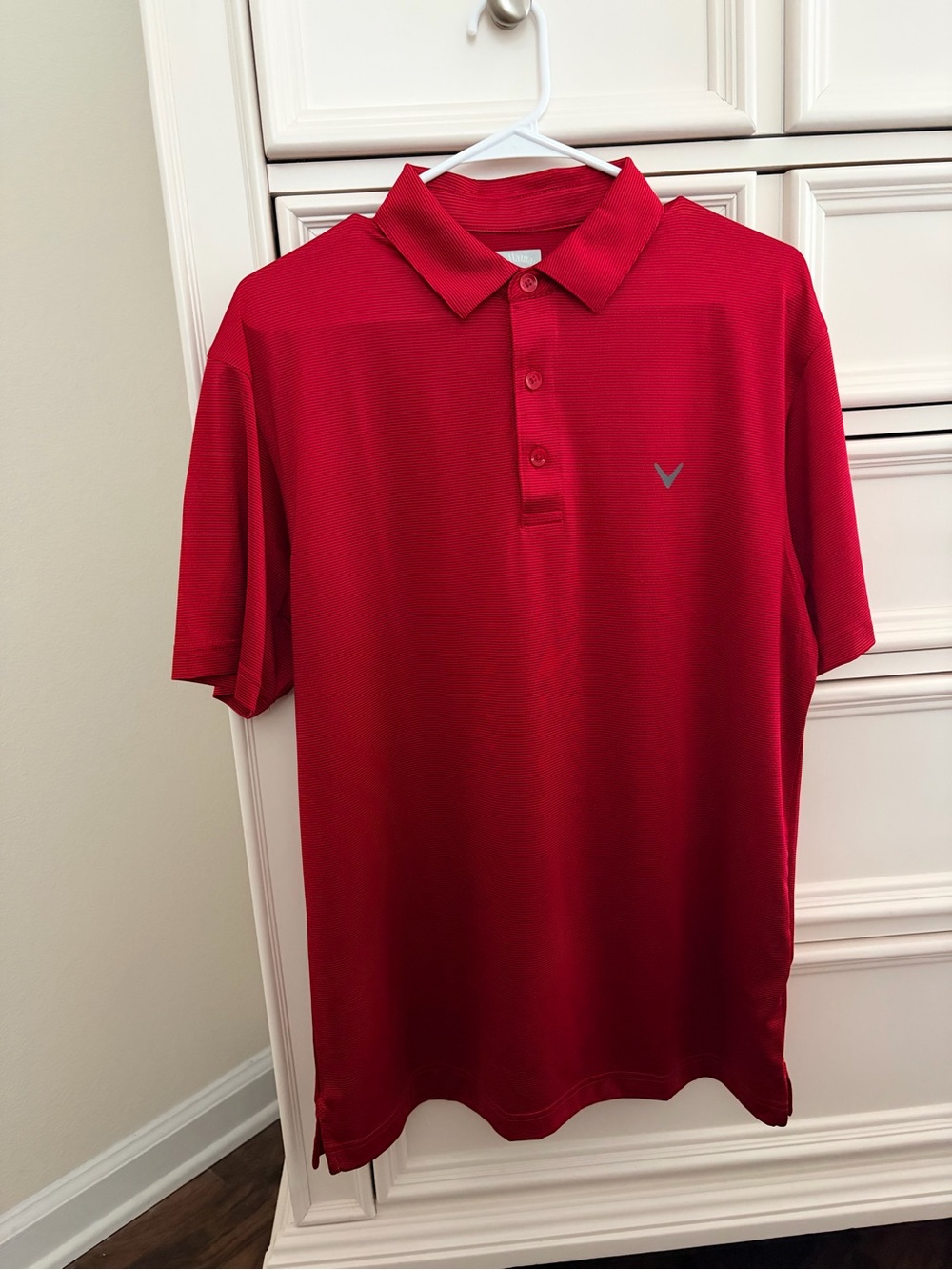 Callaway Red Men's Golf Polo
